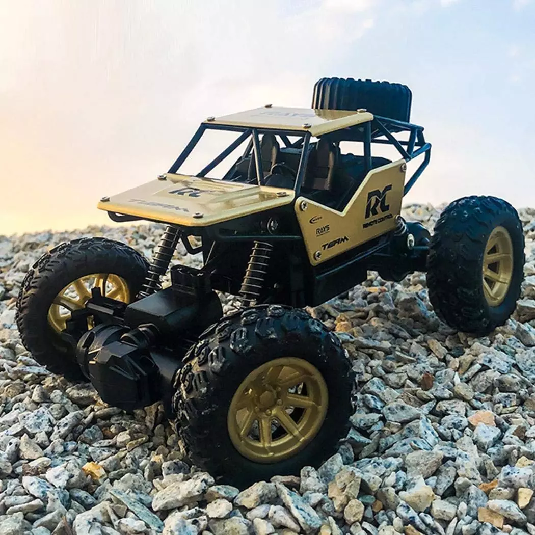 Rock Crawler Alloy Metal Remote Control Monster Truck 1:18