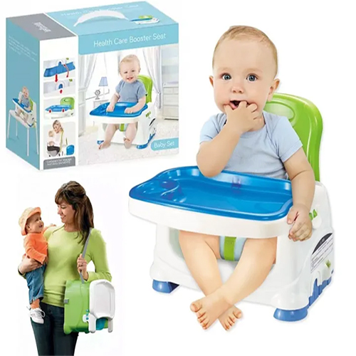 Portable 2 in 1 Baby Booster Seat for Kids - Boys Table Dining Chair