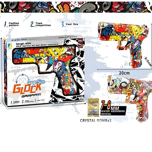 High-Speed Manual Gel Blaster Gun for Kids – Safe & Fun Outdoor Adventure