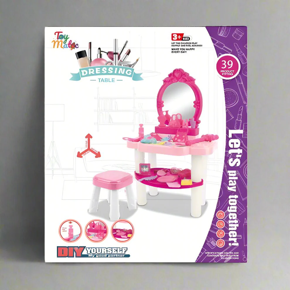 Dressing Table Set With Fashion Accessories For Girls