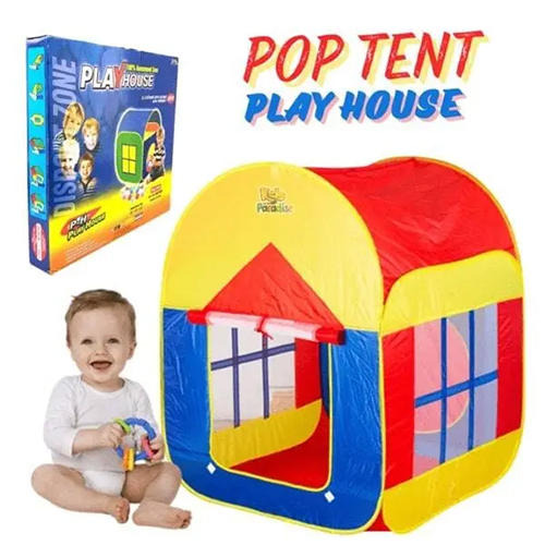 Foldable Pop Tent Play House For Kids With Free 50 Soft Balls