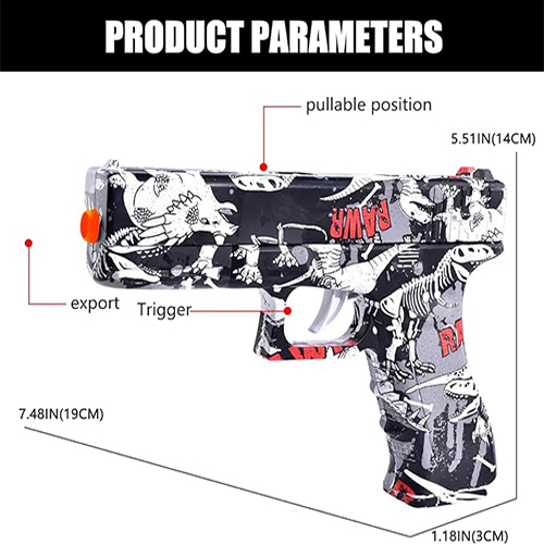 High-Speed Manual Gel Blaster Gun for Kids – Safe & Fun Outdoor Adventure