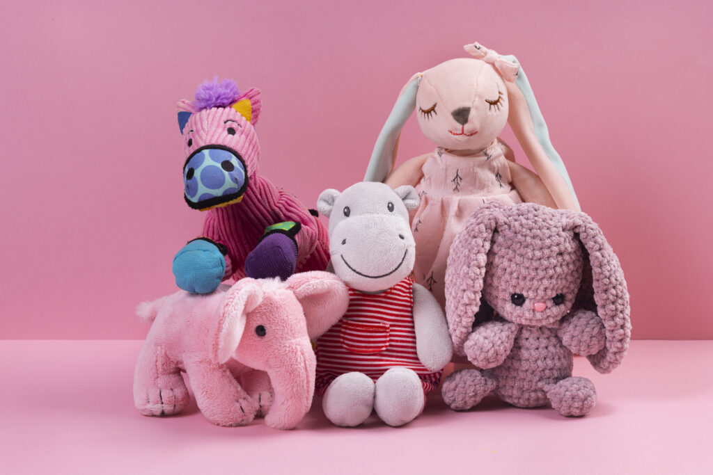 Cute non-toxic teddy bear plush toy for babies from BM Toys collection